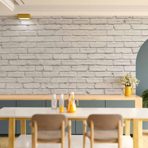 Wall Mural - White Stone