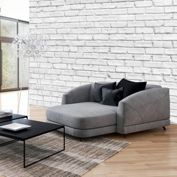 Wall Mural - White Stone
