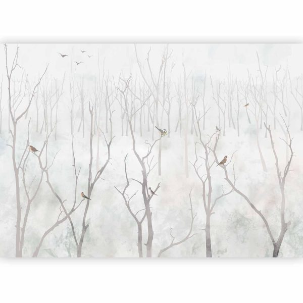 Wall Mural Wallpaper - Winter Forest - Image 4