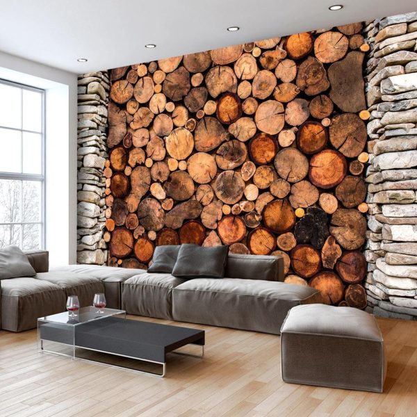 Wall Mural Wallpaper - Wooden Gate - Image 3