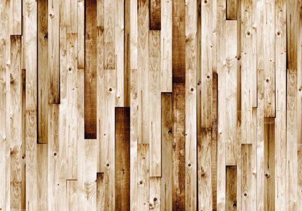 Wall Mural Wallpaper - Wooden boards - Image 6