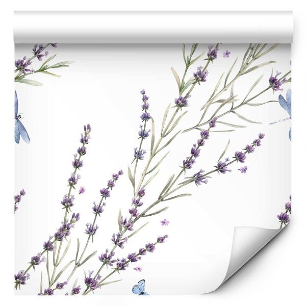 Wallpaper - Butterflies Among the Lavender - Image 3