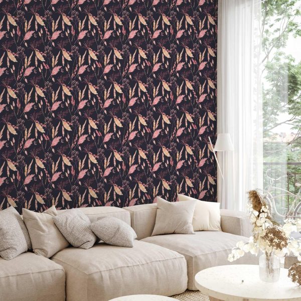Wallpaper - Pink Grasses