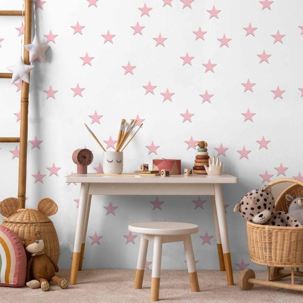 Wallpaper - Pink Stars