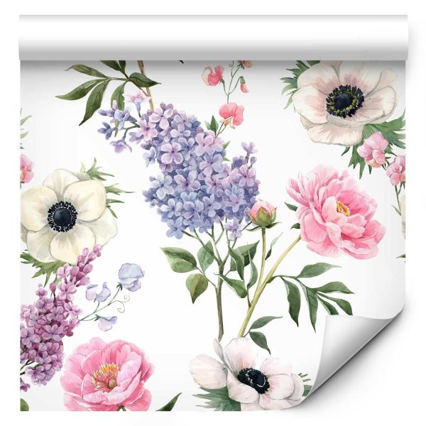 Wallpaper - Roses and Lilacs - Image 3