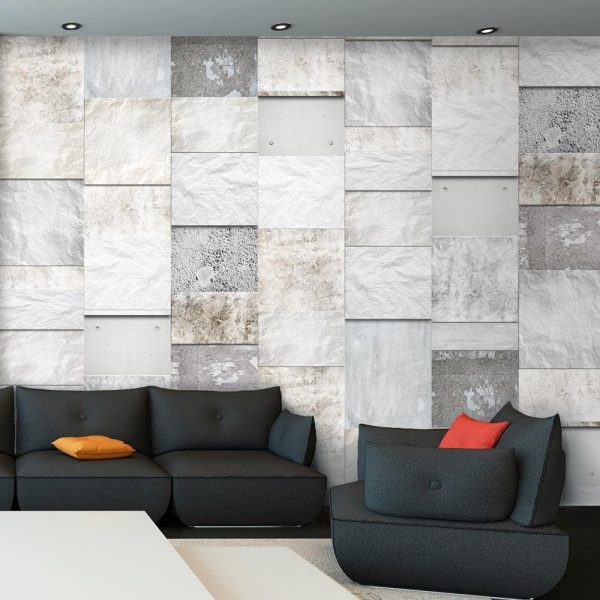 Wallpaper - Stone triptych