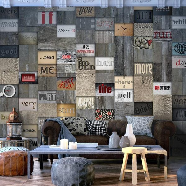 Wallpaper - Wooden Inscription - Image 2