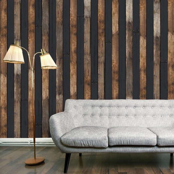 Wallpaper - Wooden duo - Image 2