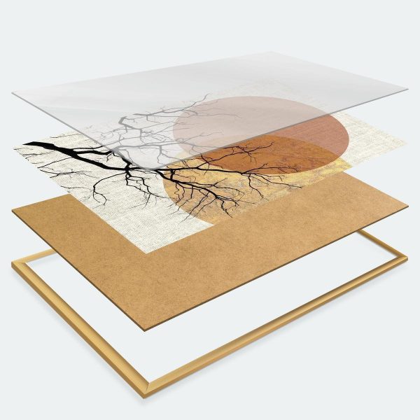 Poster - Forest and Pond in Patinated Green - Image 14